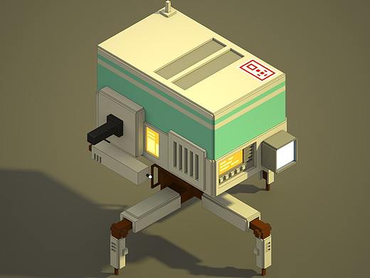#magicavoxel##体素#机器人