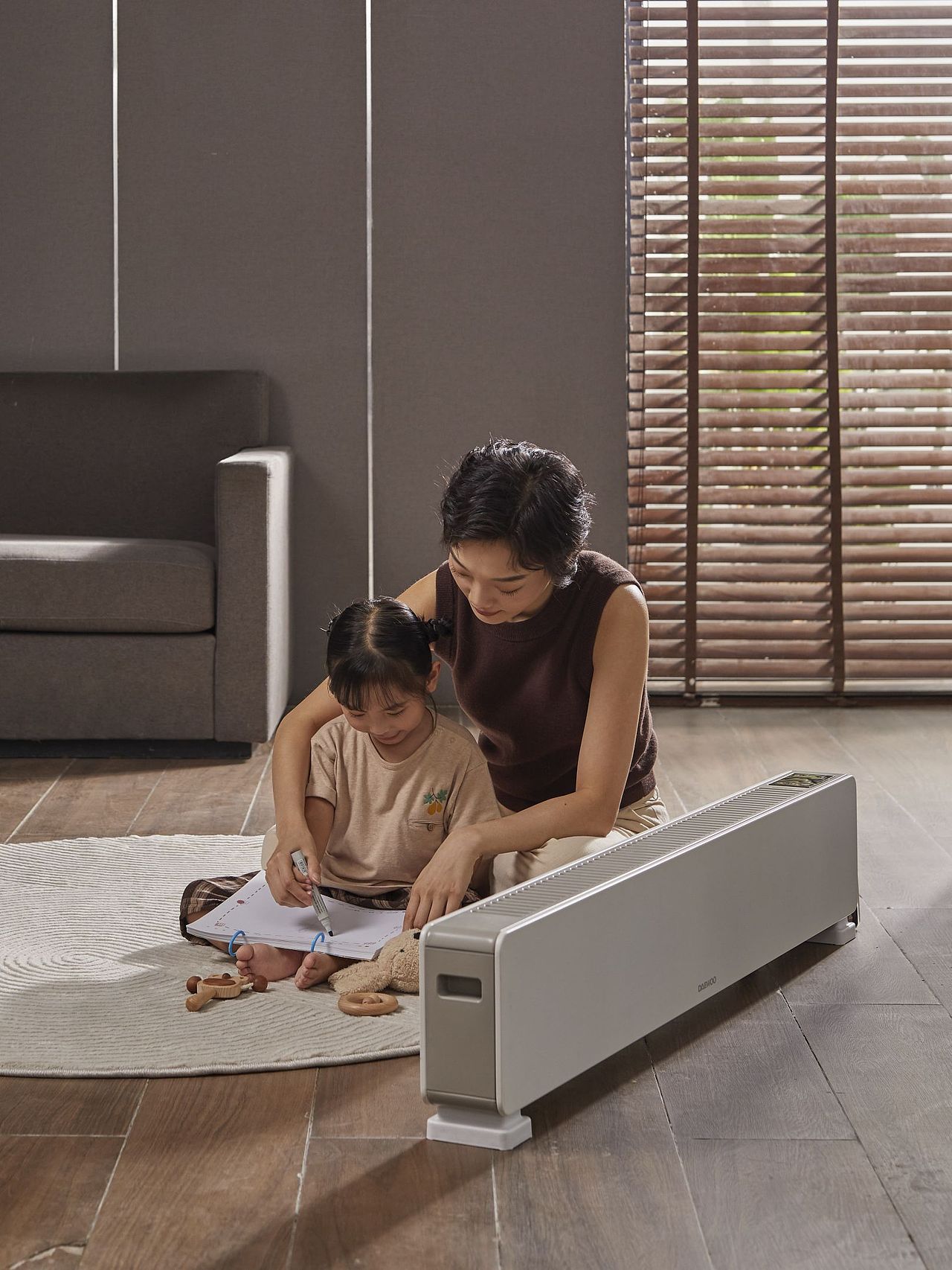 大宇取暖器实拍