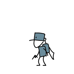 微信表情包-童年小八路军2