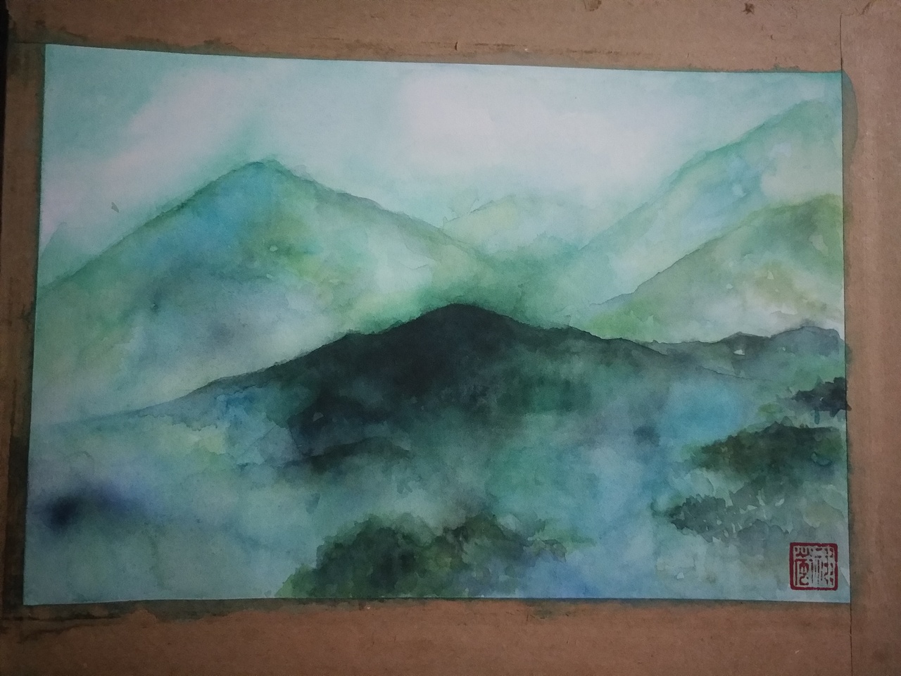 水彩練習(xí)（圖ZMTAxMTg1MjQw） - 創(chuàng)作習(xí)作 - 站酷設(shè)計師祤螢原創(chuàng)素材 - 站酷ZCOOL