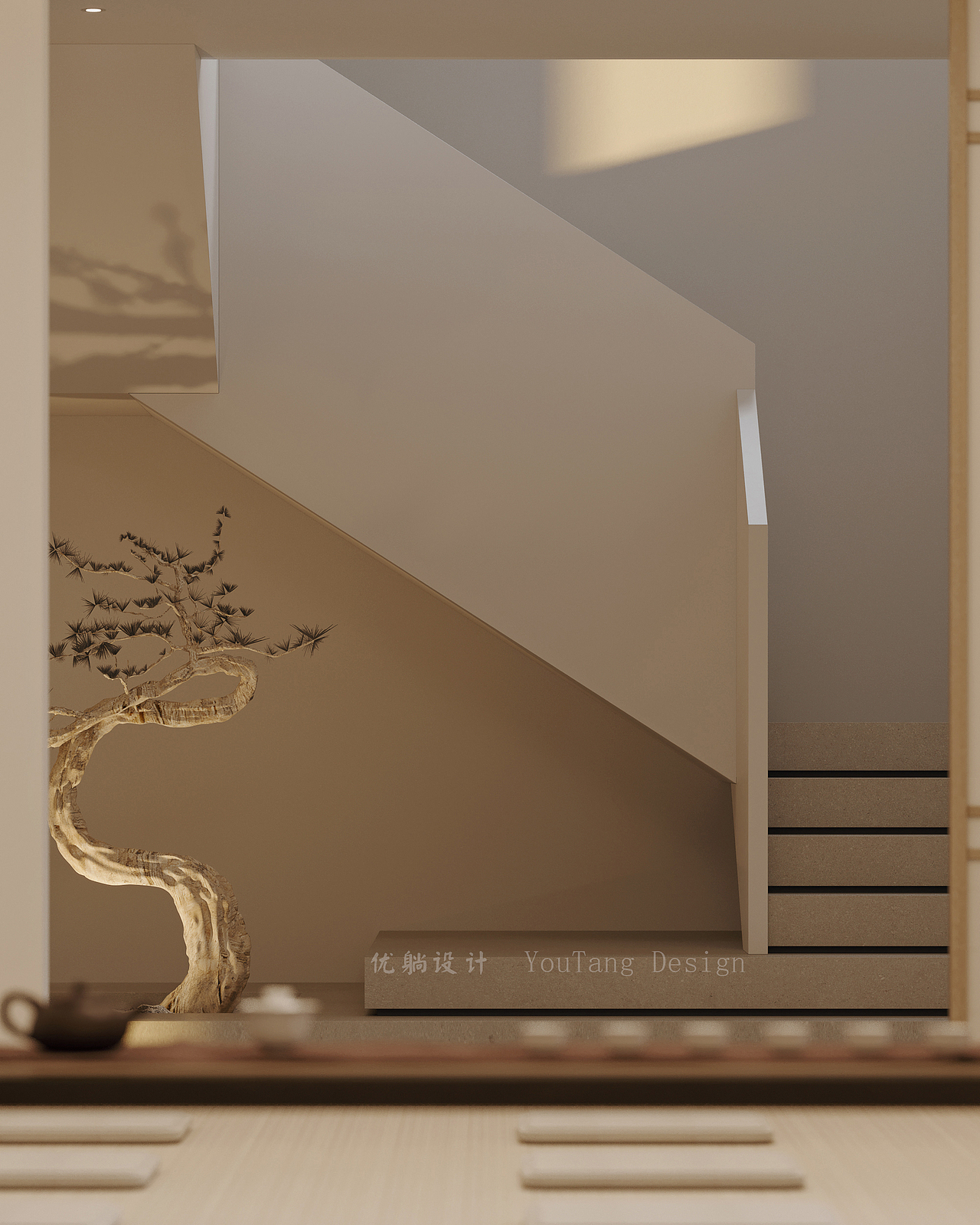 家装~禅意风（图ZMjkzOTYwNTU2） - 家装设计 - 站酷设计师设计案宋原创素材 - 站酷ZCOOL