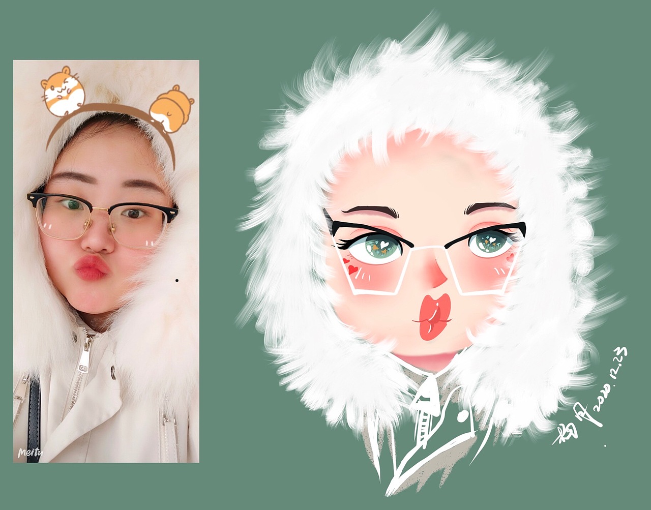 头像插画练习