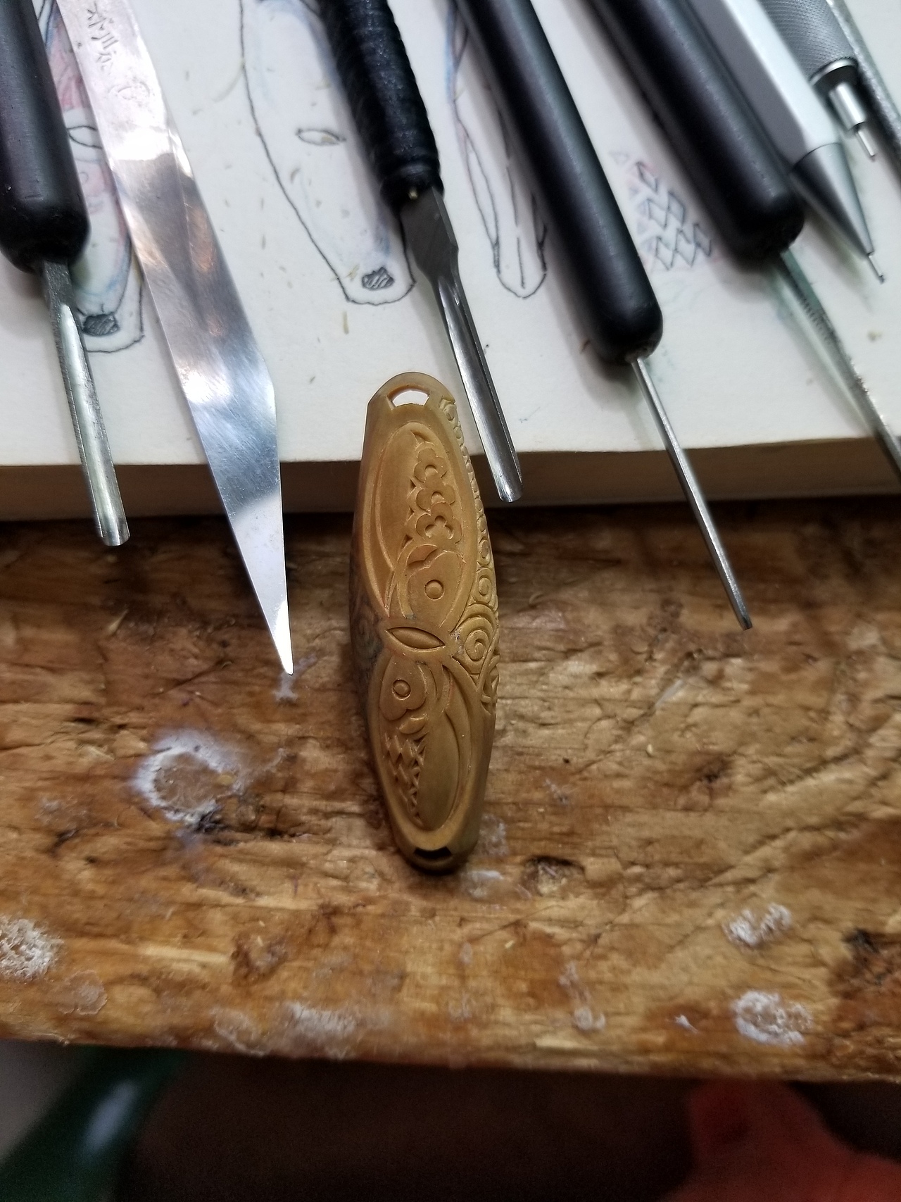 双鱼座木雕首饰（图ZMTczMzAzNjUy） - 首饰设计 - 站酷设计师观于德加的画原创素材 - 站酷ZCOOL