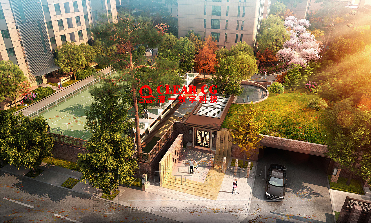 景观表现（图ZMTA5MjgwMjgw） - 景观设计 - 站酷设计师清一数字科技原创素材 - 站酷ZCOOL