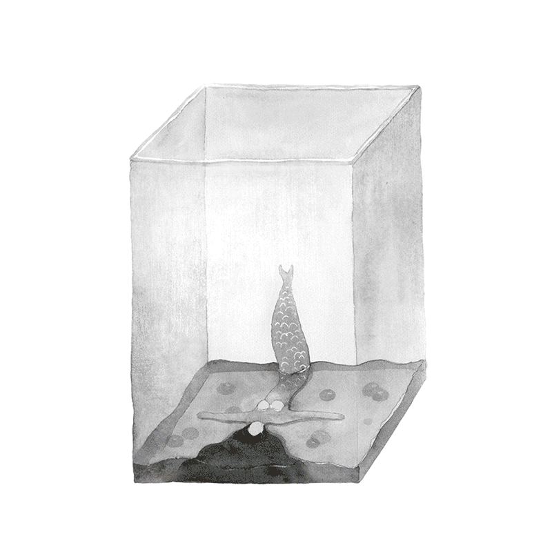 插画/动态图- 人鱼系列作品|插画|艺术插画|rao克力_原创作品-站酷