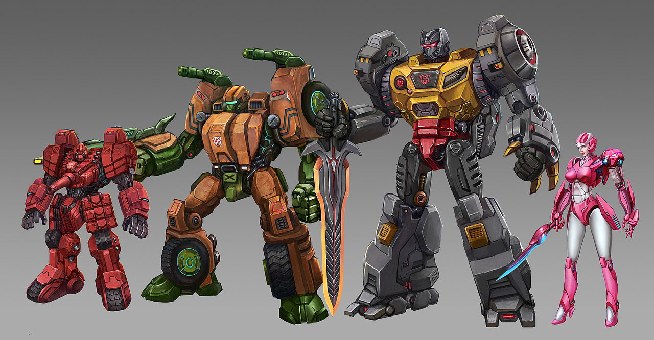 变形金刚2019（图ZMTkwMDk5OTgw） - 游戏原画 - 站酷设计师云游者F原创素材 - 站酷ZCOOL