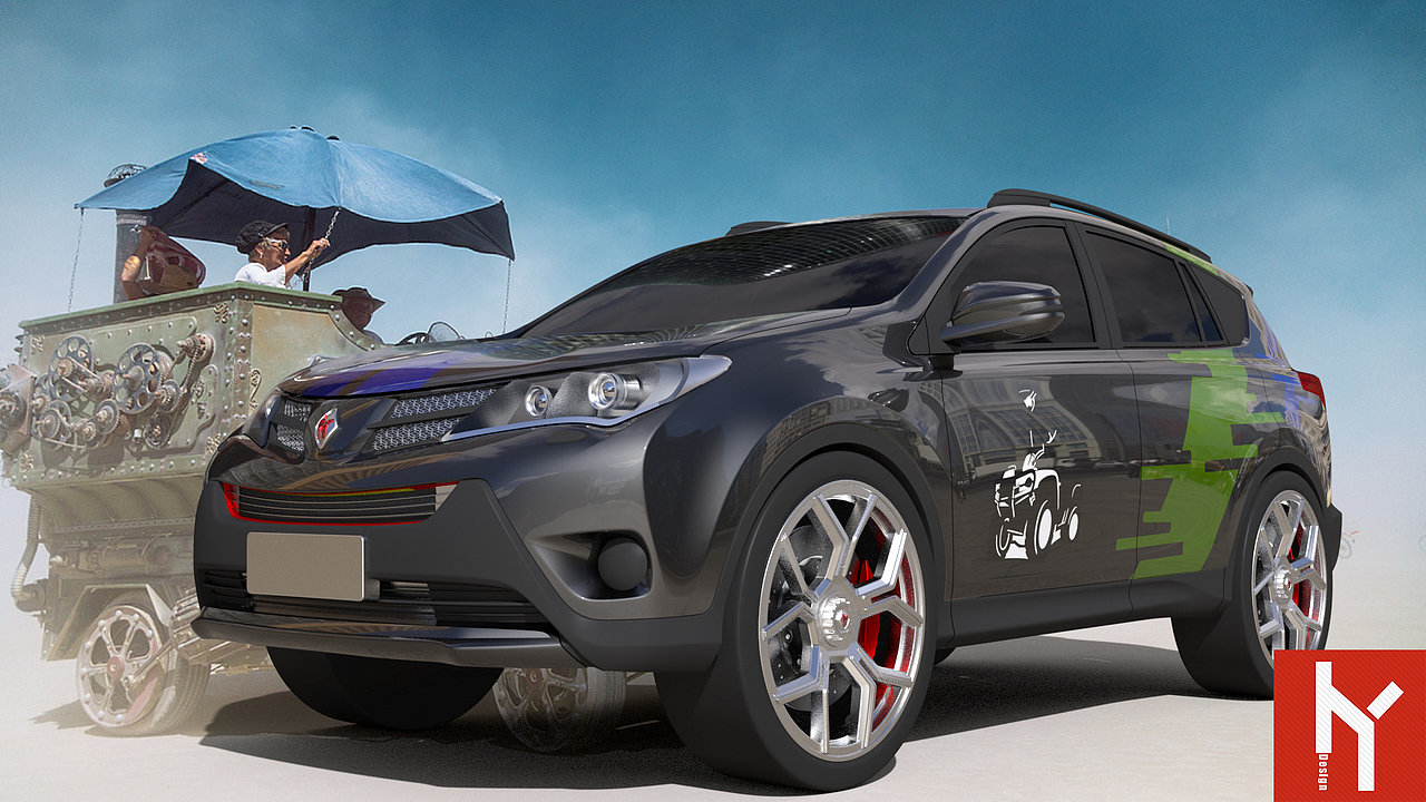 丰田RAV4 海耀(HY)学员作品 数模分享 !