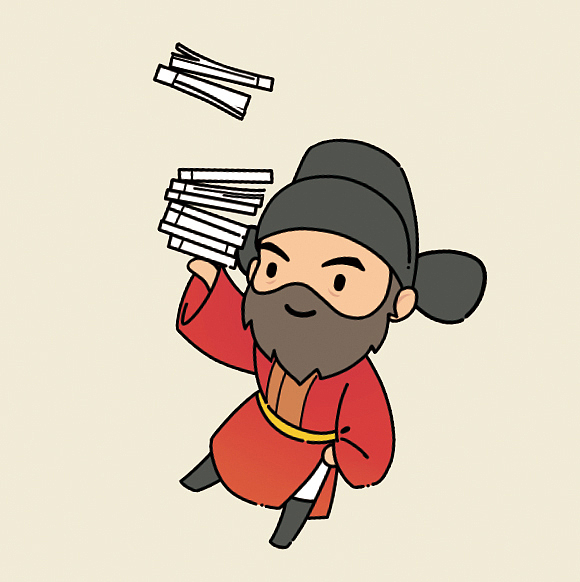 天一阁展厅墙绘设计（图ZMTE5ODA3MzYw） - 商业插画 - 站酷设计师阿森sen原创素材 - 站酷ZCOOL
