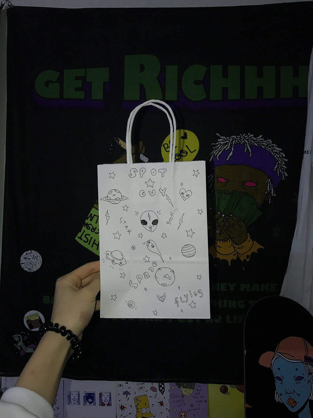 doodle 個人原創設計插畫周邊 skr～