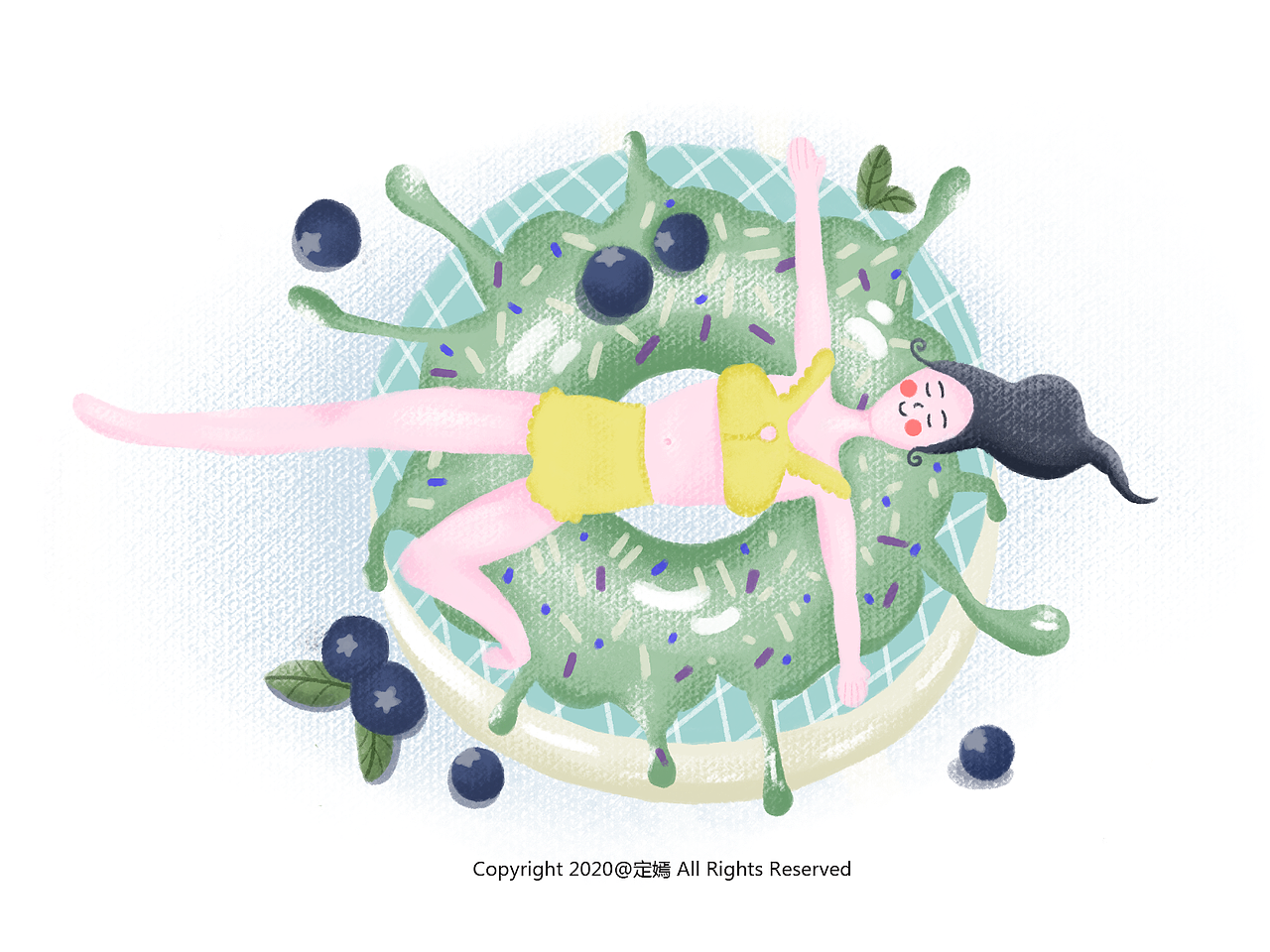 插画习作（图ZMjE0ODEyMzA4） - 创作习作 - 站酷设计师定嫣原创素材 - 站酷ZCOOL