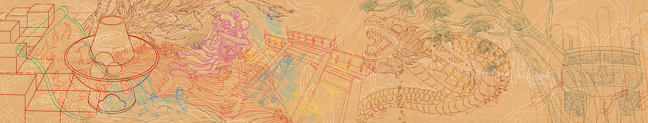 网站新年壁纸插画比赛图（图ZMjQ2NzM5ODU2） - 商业插画 - 站酷设计师舟亢兮原创素材 - 站酷ZCOOL