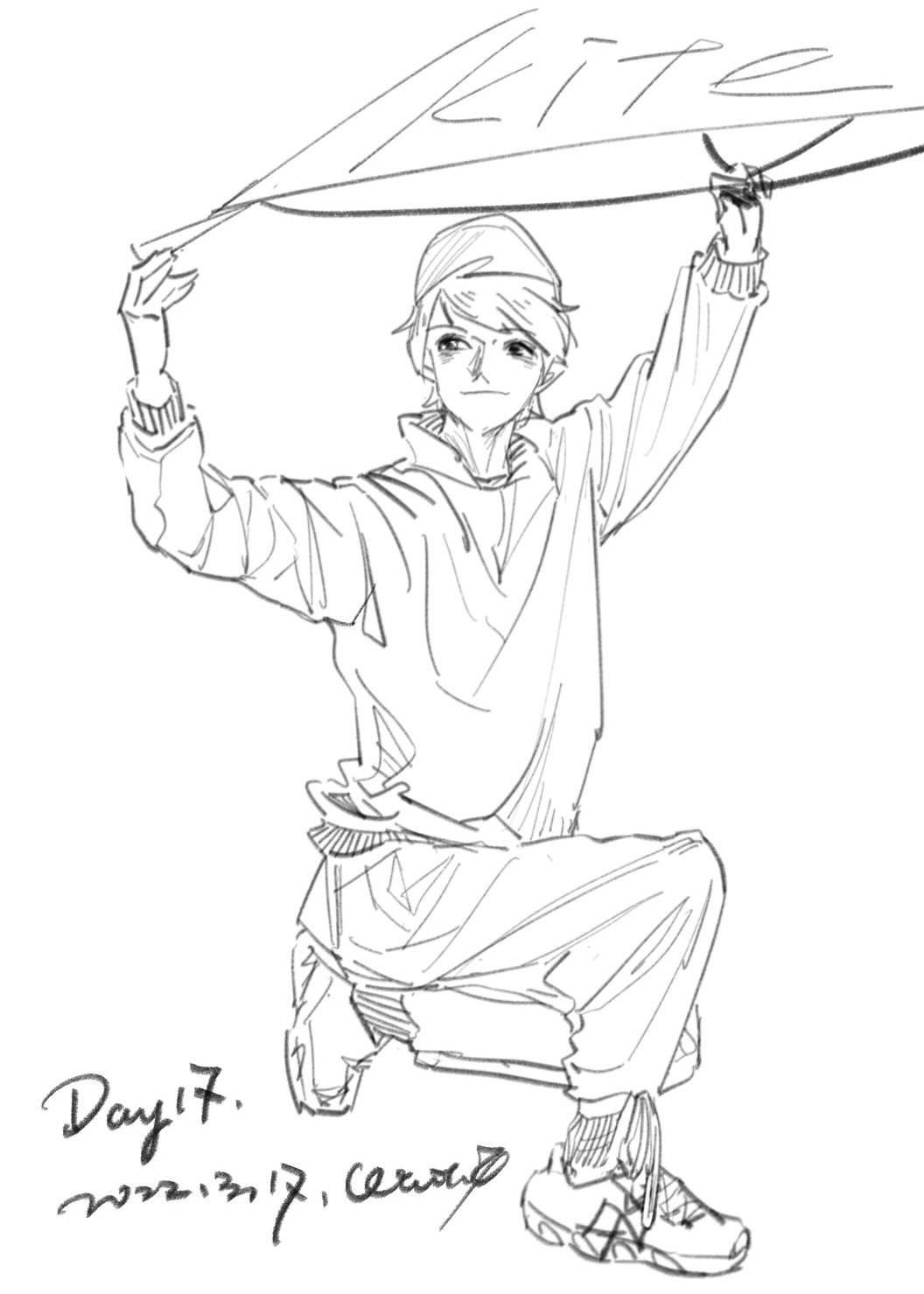 #速写60天挑战赛# Day17 @速写班长