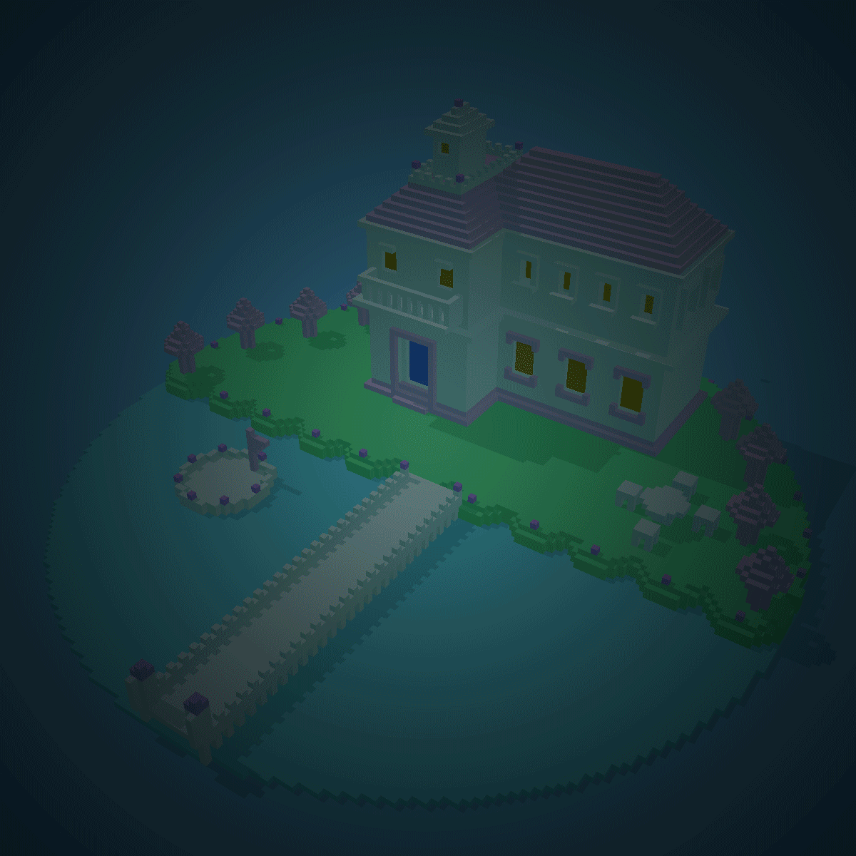 MAGICAVOXEL & CINEMA 4D（图ZOTk2MDQ3MDQ=） - 其他三维 - 站酷设计师violin玲子原创素材 - 站酷ZCOOL