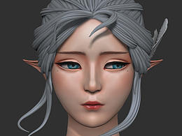 鬼刀-冰公主临摹