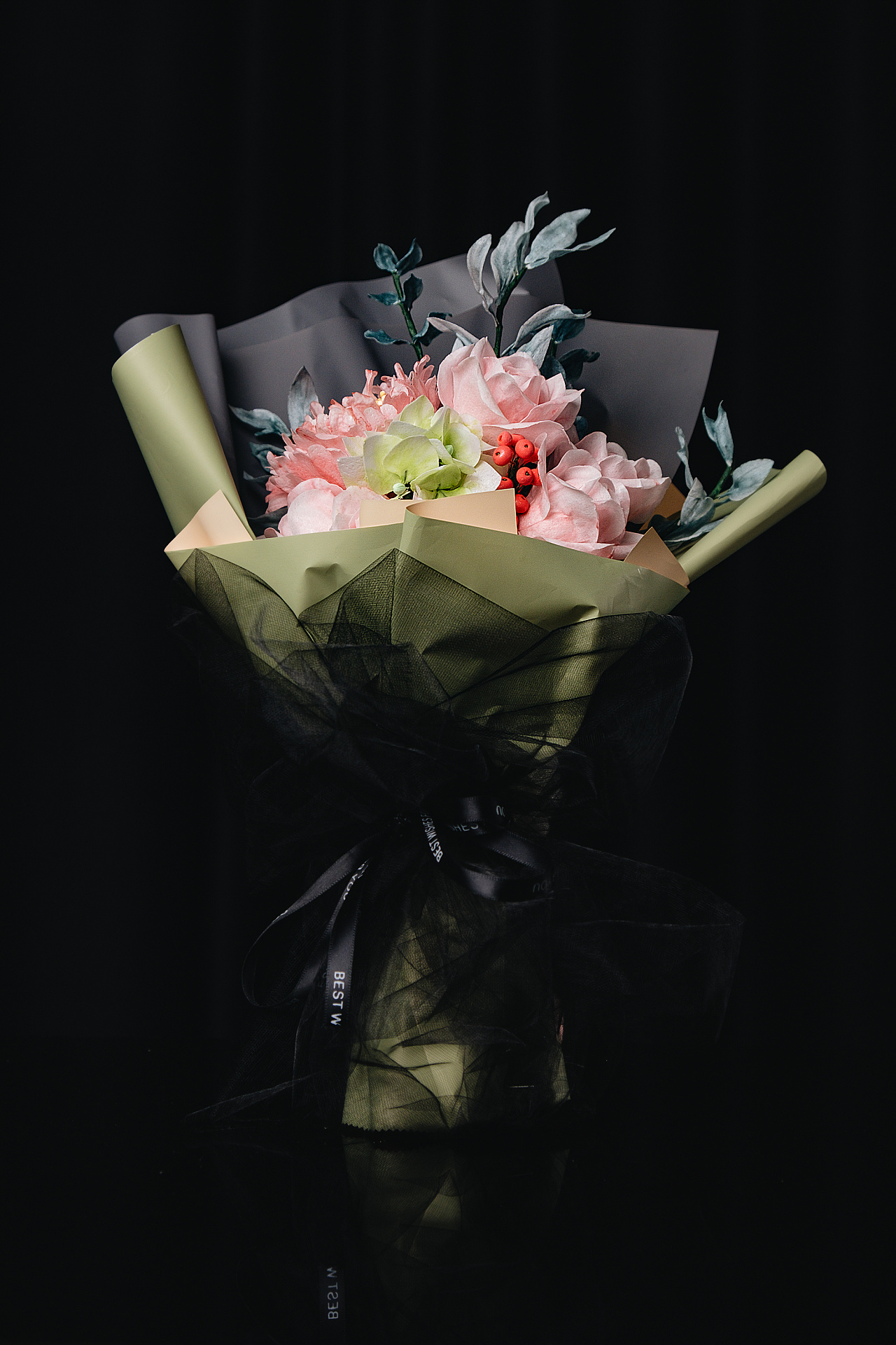 一束能吃的花美食摄影