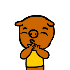 仁猴和毕加猪表情表情包