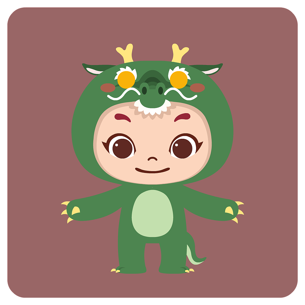 多宝12生肖盲盒公仔