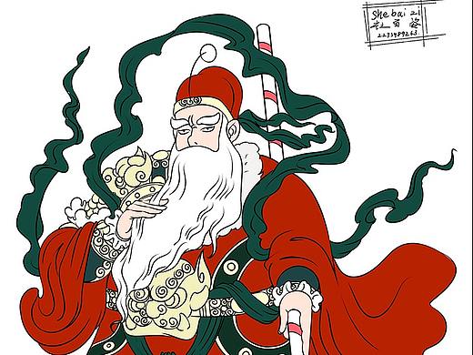 《中國(guó)圣誕》（個(gè)人主頁(yè)-ZNDE3MzUwMjQ=） - 商業(yè)插畫(huà) - 站酷設(shè)計(jì)師社百姿原創(chuàng)素材 - 站酷ZCOOL