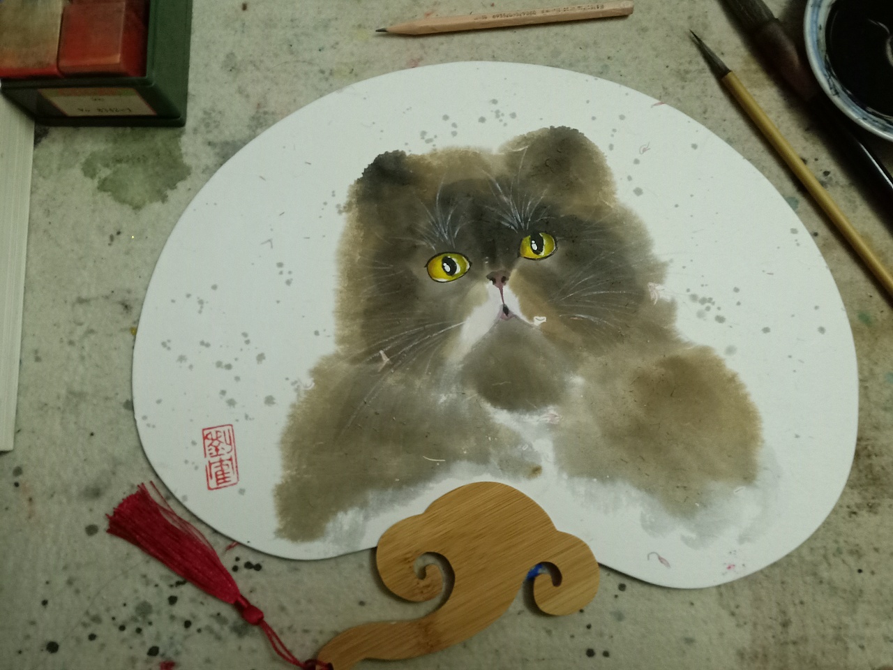 过年的习作（图ZMTk0NjU3MDQ0） - 绘画 - 站酷设计师liuhe6235434原创素材 - 站酷ZCOOL