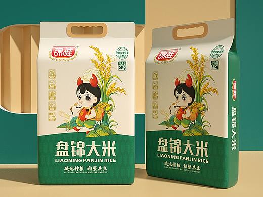 【锦娃】大米品牌全案设计