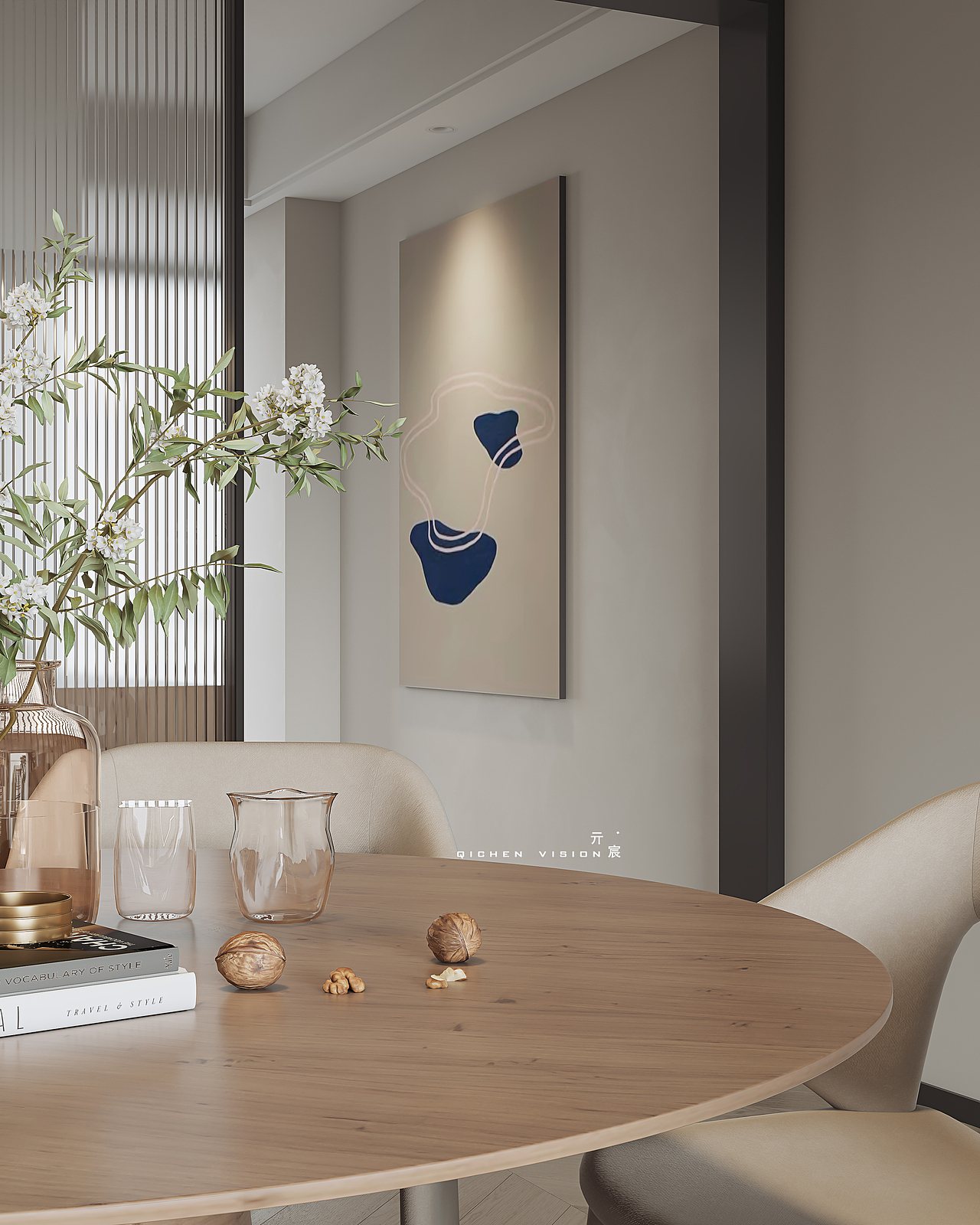 现代北欧-暖色治愈系小屋