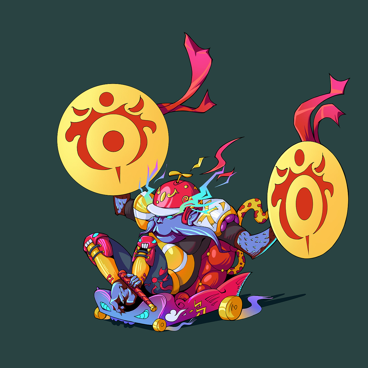 山海经神兽插图