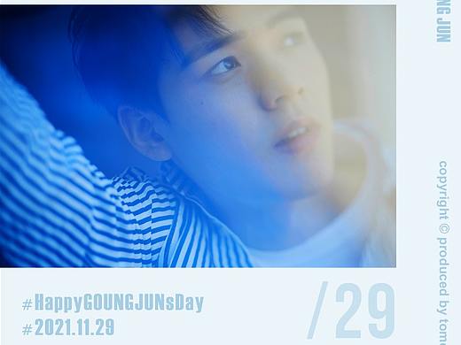 HappyGOUNGJUNsDay - 明信片排版