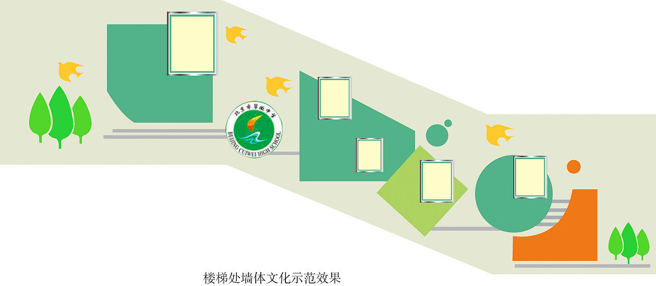 校园文化系列导视设计（图ZMTEzMjM2ODI4） - 其他平面 - 站酷设计师Z45553849原创素材 - 站酷ZCOOL