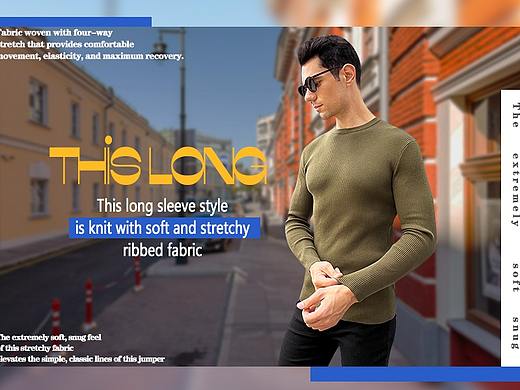 男装海报（个人主页-ZNTY1MzQzMDg=） - 休闲/流行服饰 - 站酷设计师QWL秋秋原创素材 - 站酷ZCOOL