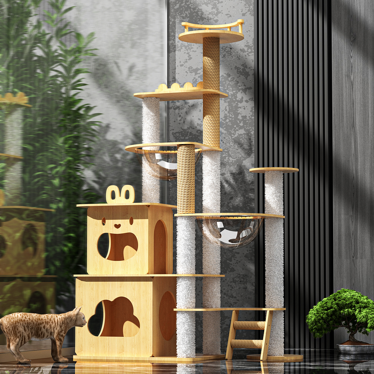 猫爬架（图ZMzQxMTk2NDMy） - 其他 - 站酷设计师跑跑跑不快原创素材 - 站酷ZCOOL