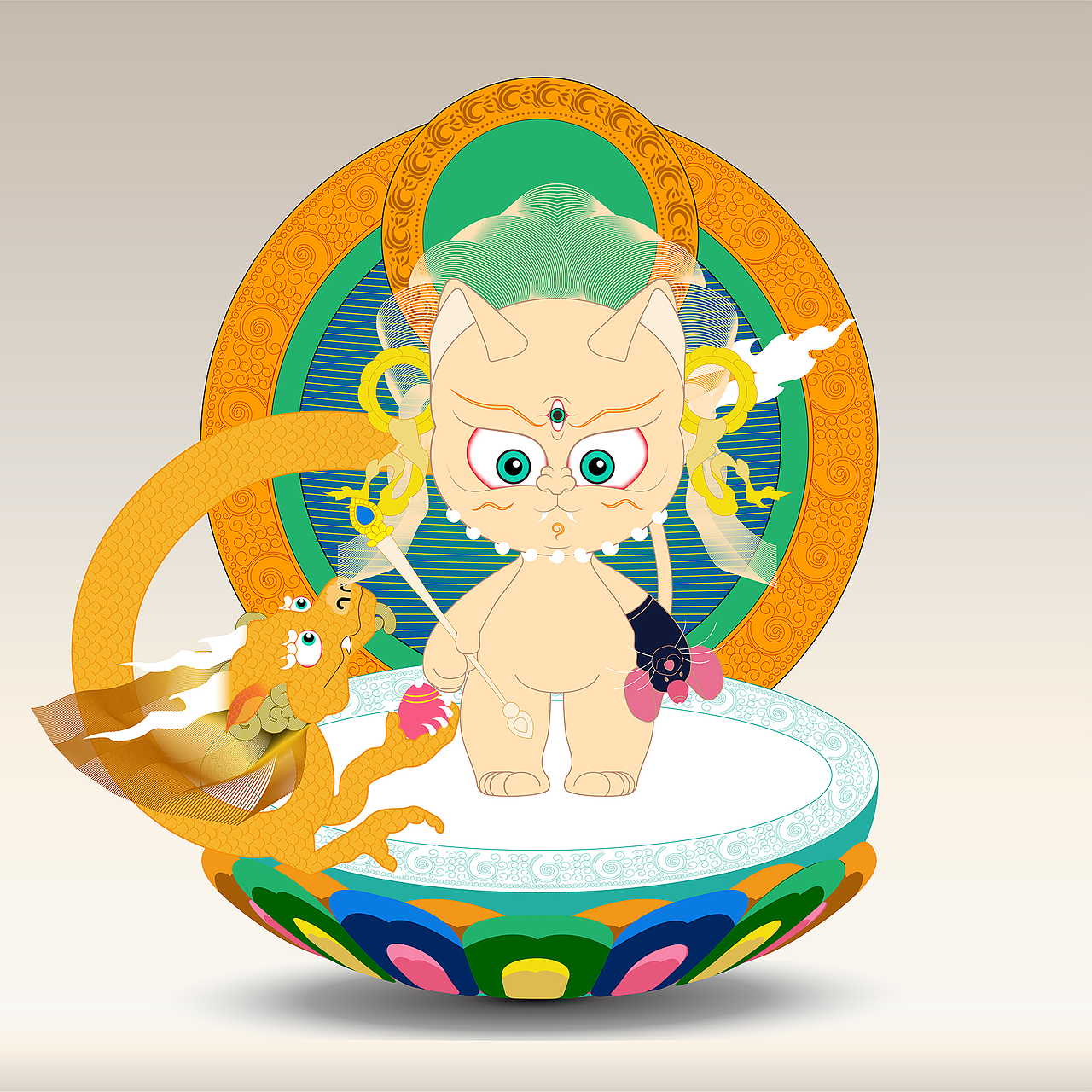 原创IP | 形象设计 | 潮玩 | 五色财神