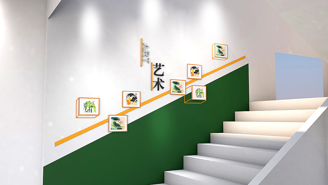 楼梯文化设计（图ZMzE1MDIxNDk2） - 其他平面 - 站酷设计师306515387原创素材 - 站酷ZCOOL