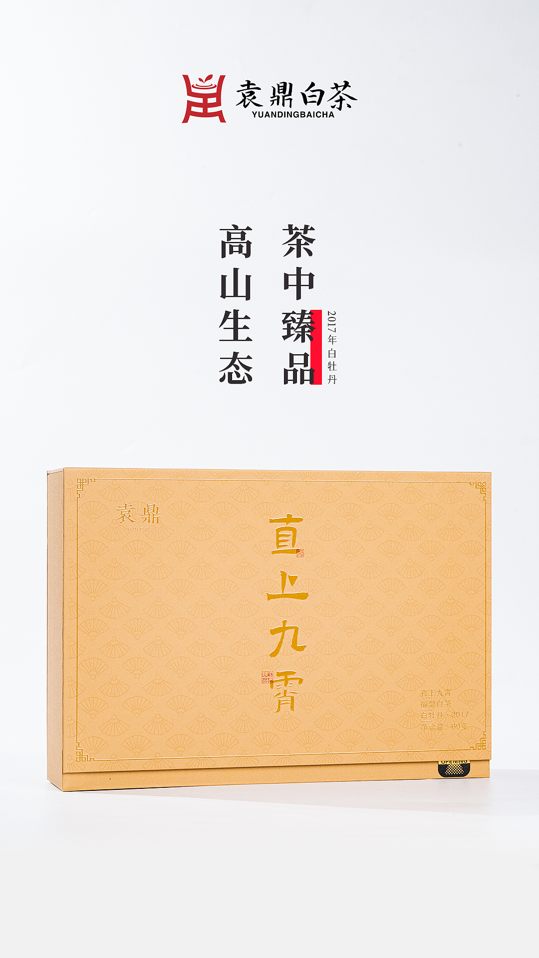 福鼎白茶产品图片拍摄-白背景