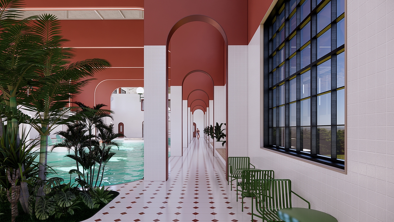 商业空间 | SPA会所&游泳馆设计（图ZMzY4NDA1NTUy） - 商业空间设计 - 站酷设计师小孙同学原创素材 - 站酷ZCOOL