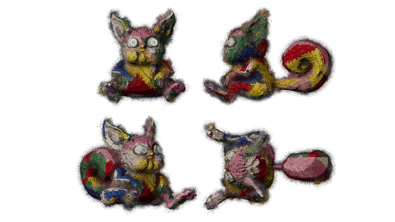 龙猫毛绒玩具设计