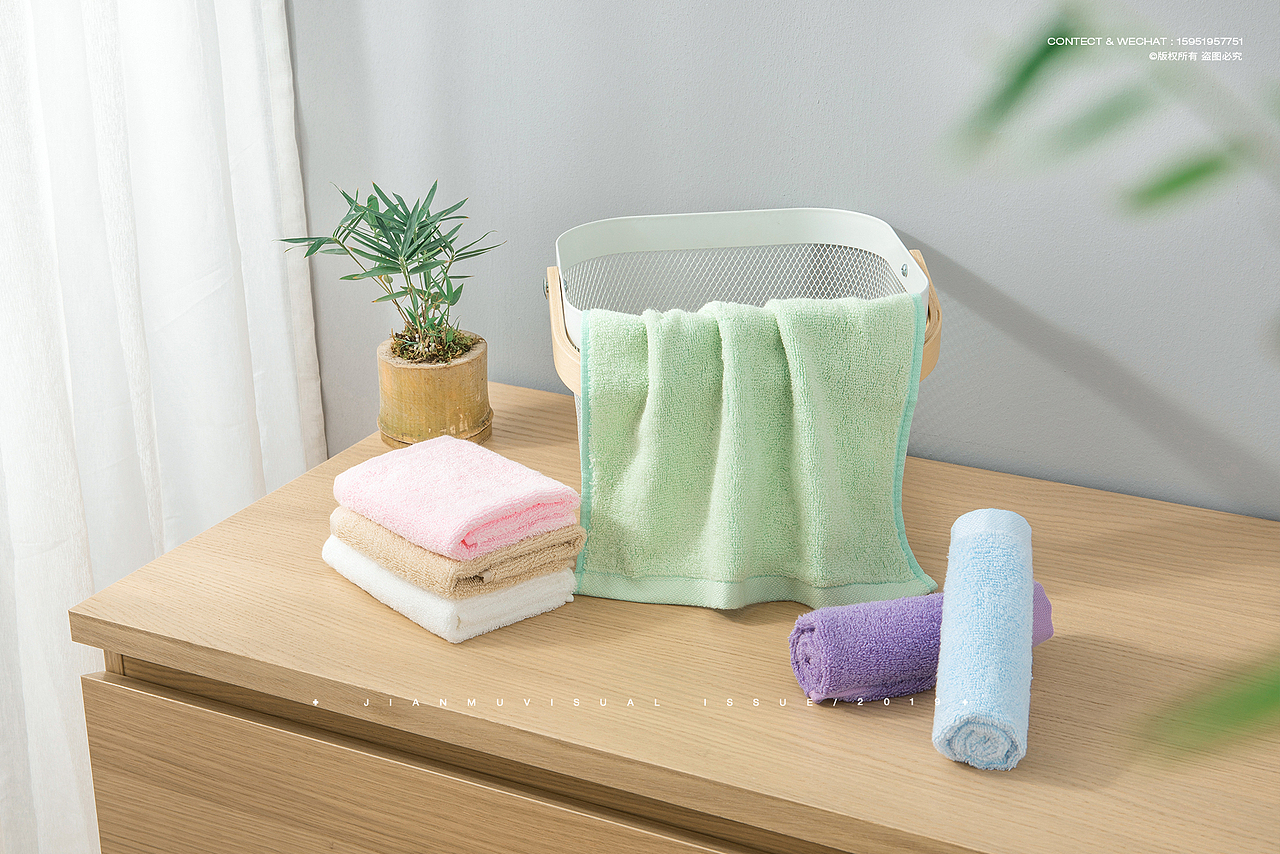 竹纤维毛巾摄影丨简木视觉 × 方巾洗脸巾家纺产品拍摄（图ZMTg3ODEyNDYw） - 产品摄影 - 站酷设计师简木视觉原创素材 - 站酷ZCOOL