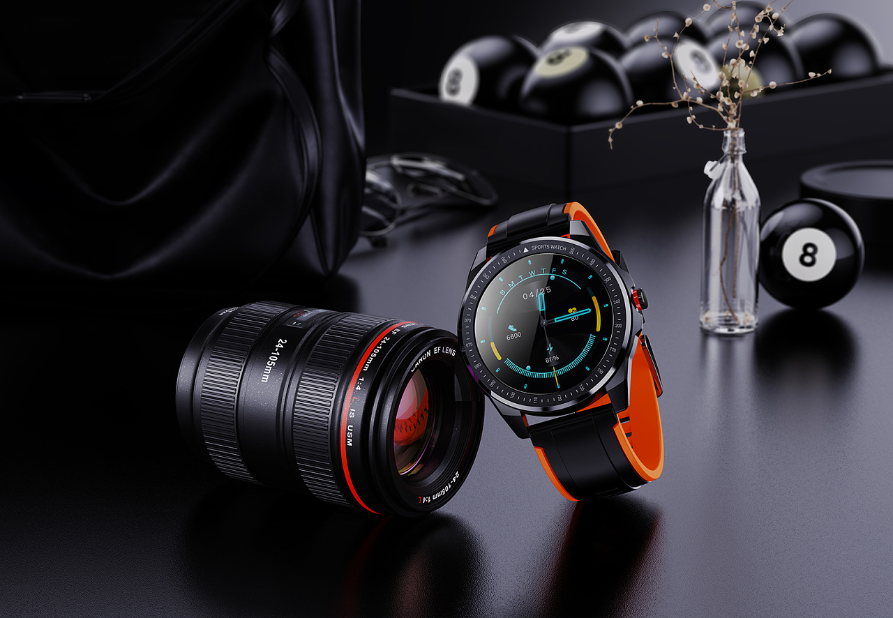 智能手表产品渲染