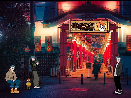 林桑哒-S.N.F.N<街景插画>