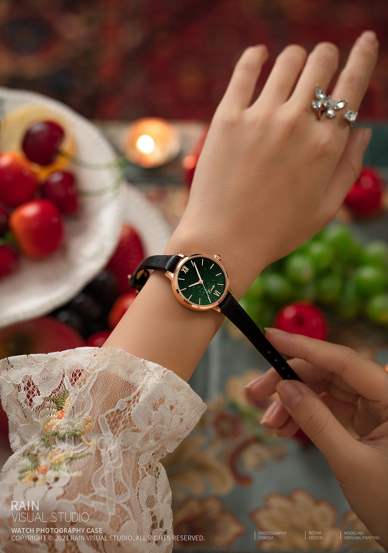女表拍摄 手表模特图 手表拍摄 手模场景拍摄 女表手模（图ZMjgxOTUyMTI0） - 产品摄影 - 站酷设计师RAIN视觉原创素材 - 站酷ZCOOL