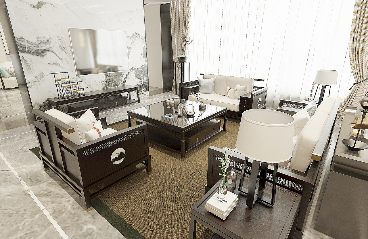 家具模型2019.10（图ZMjE1Nzk4Nzgw） - 生活用品 - 站酷设计师郑州潇培装饰原创素材 - 站酷ZCOOL