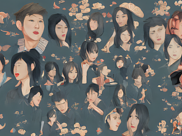 #AI创作实验室#你，我，他，她