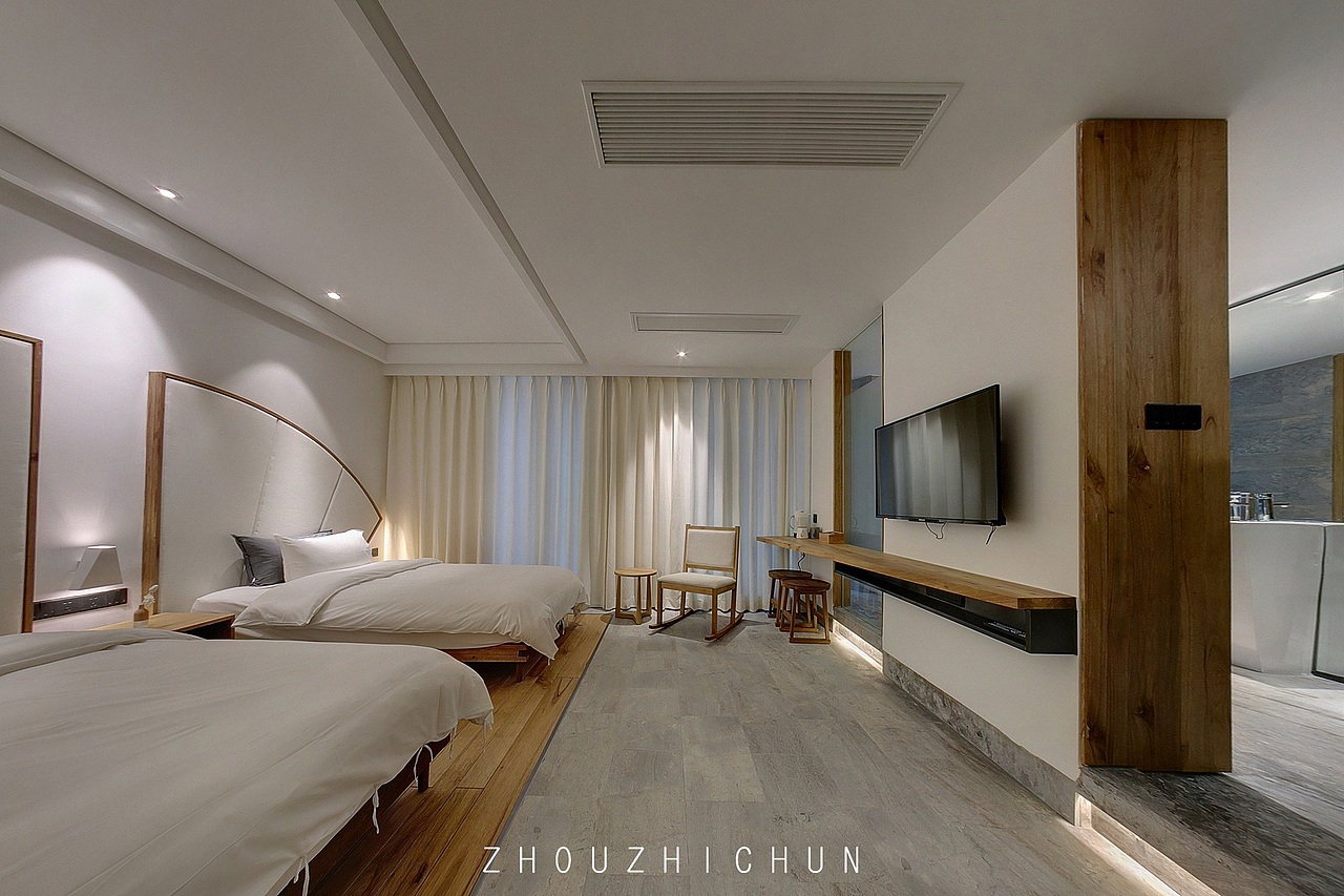 泊屿设计型别墅酒店·空间摄影（图ZODM0MjE2MjA=） - 环境/建筑摄影 - 站酷设计师周志春原创素材 - 站酷ZCOOL