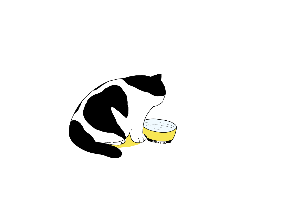 每日一画|猫咪日常第十三弹