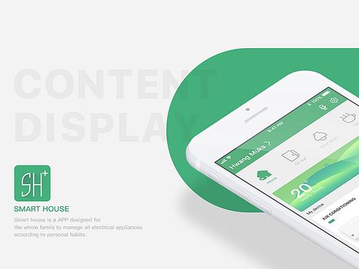 SMART HOUSE-智能家电APP UI界面