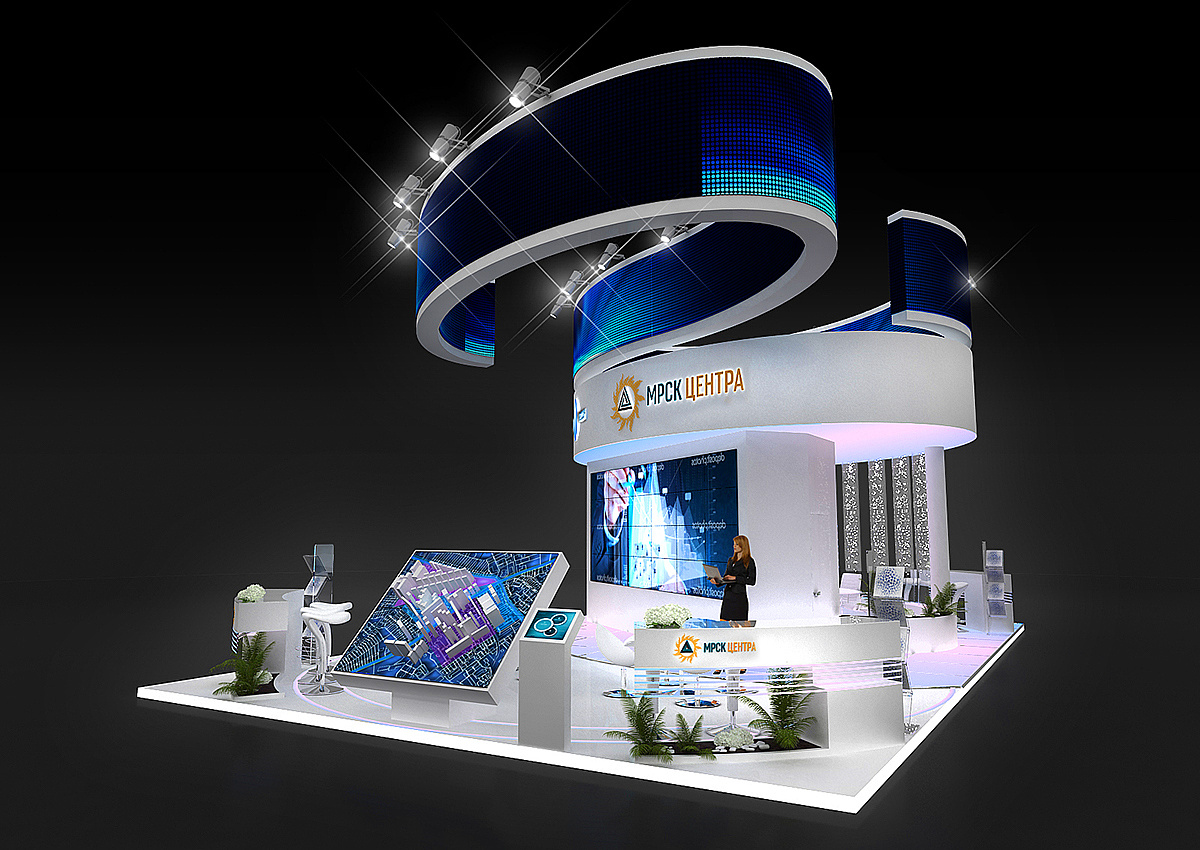 科技 中型展会|三维|展览|bigggg - 原创作品 - 站酷 (zcool)