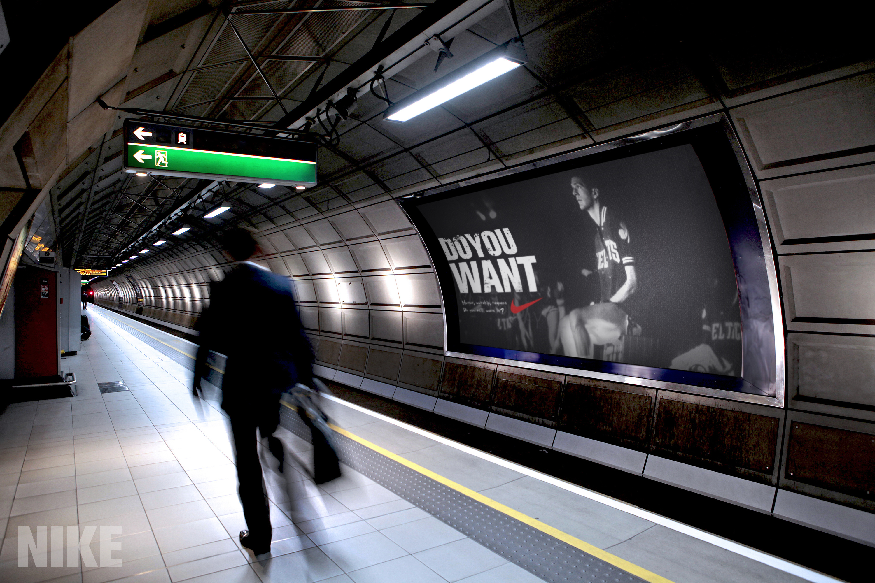 nike poster|平面|海报|猫的星期八 - 原创作品 - 站酷 (zcool)