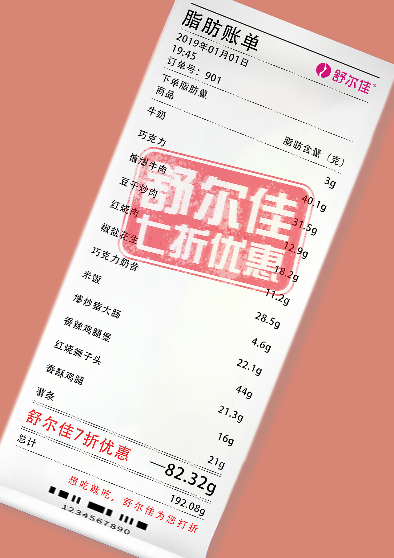 学院奖—舒尔佳（给你的脂肪打个折）