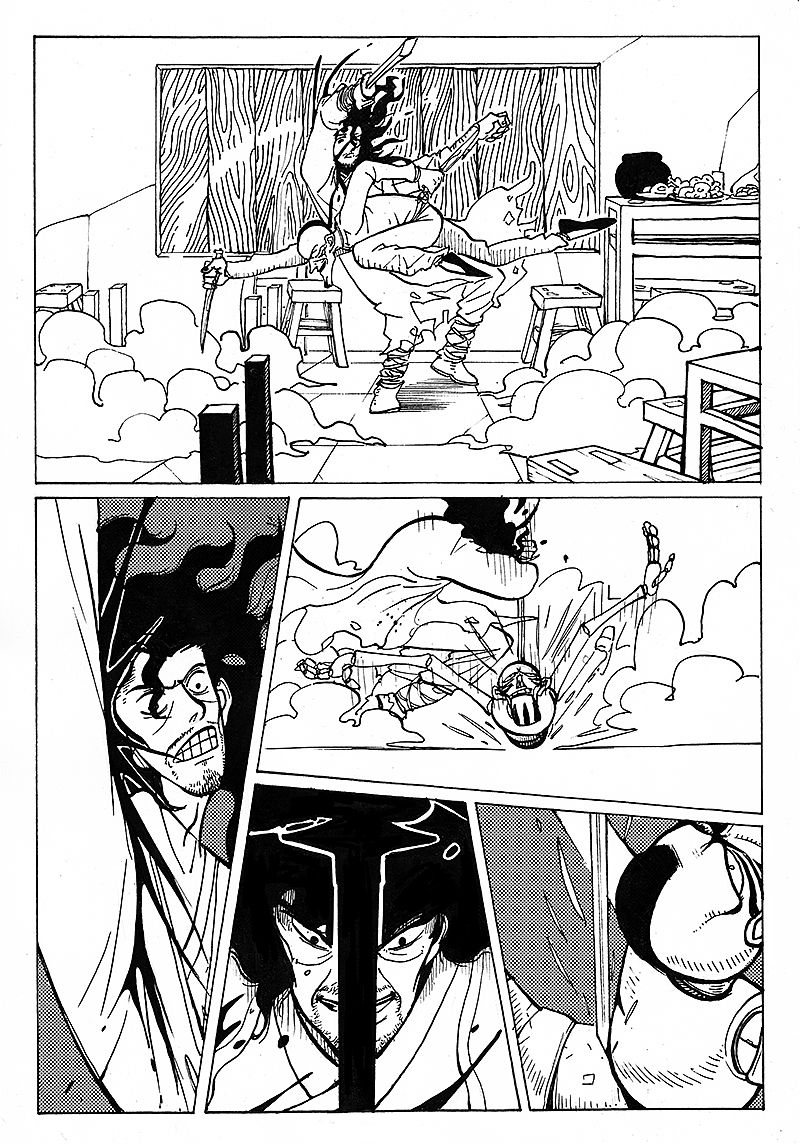 《客栈》第三章最终回_侠客（上）（图ZMjQ5NDg4ODA=） - 短篇/格漫 - 站酷设计师Edwarde_Liu原创素材 - 站酷ZCOOL
