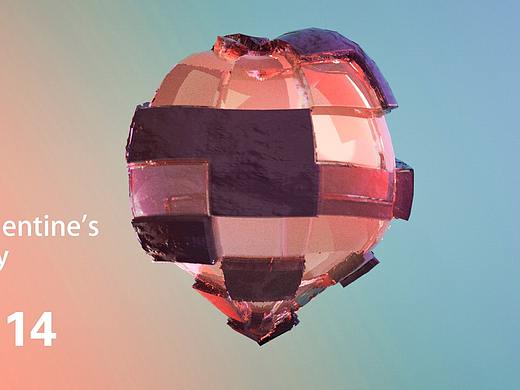 C4D日常-情人节爱心（个人主页-ZMzMzNjk3OTI=） - 其他三维 - 站酷设计师诺丁山333原创素材 - 站酷ZCOOL