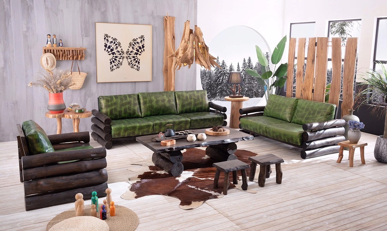 原生态自然风景家具